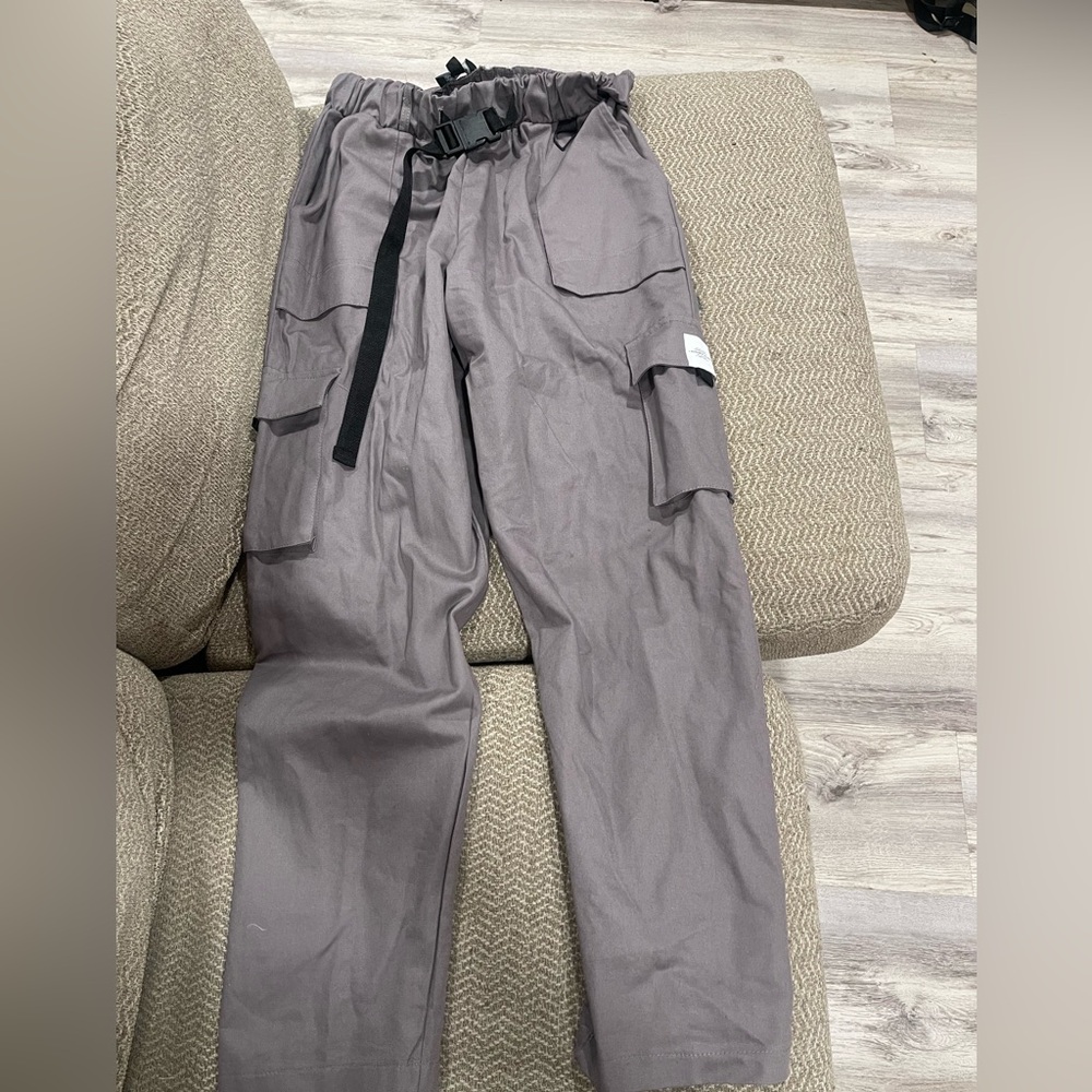 boohoo man Cargo Pants Gray Size M